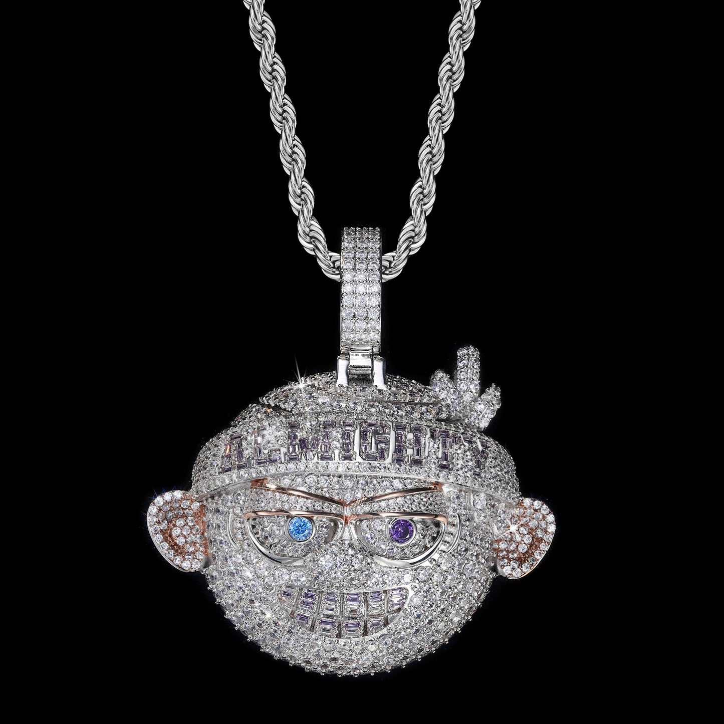 Iced Grillz Boy Pendant
