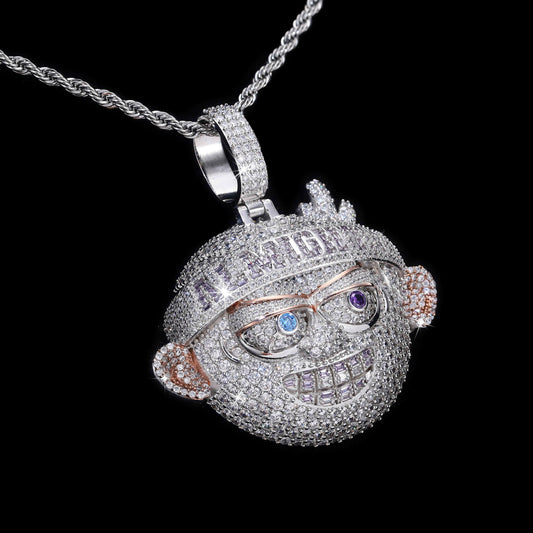 Iced Grillz Boy Pendant