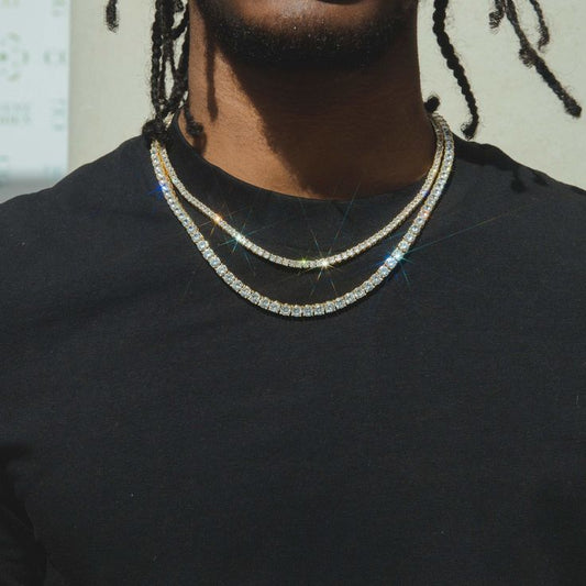 4MM S925 VVS Moissanite Tennis Chain