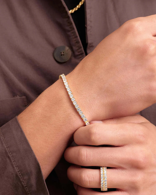 4MM S925 VVS Moissanite Tennis Bracelet