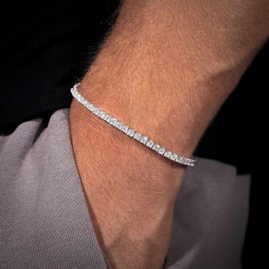 4MM S925 VVS Moissanite Tennis Bracelet