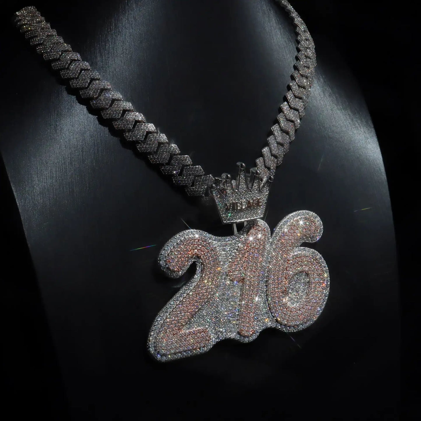 Custom Number Pendant