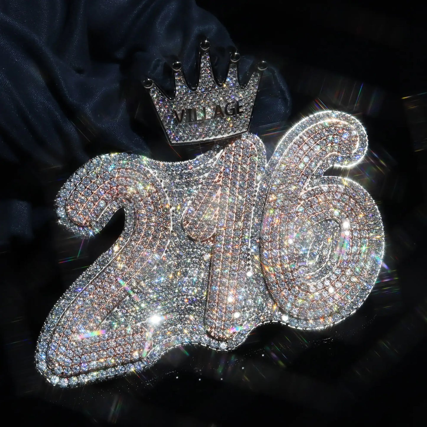 Custom Number Pendant