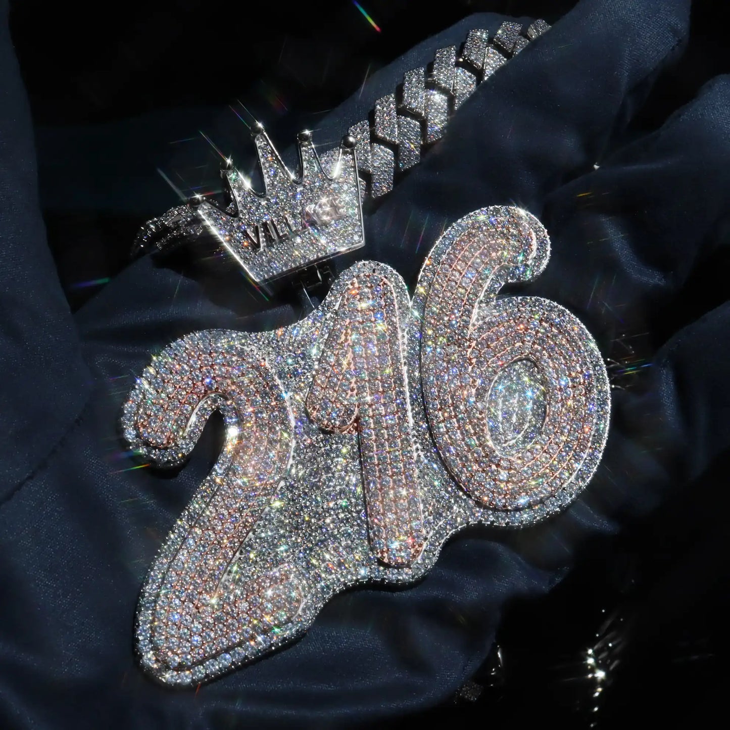 Custom Number Pendant
