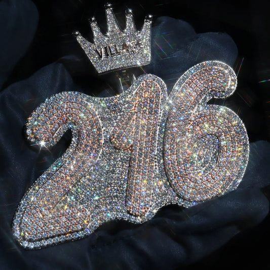 Custom Number Pendant