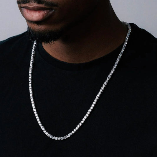 4MM S925 VVS Moissanite Tennis Chain