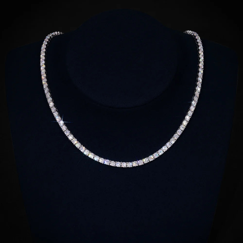 4MM S925 VVS Moissanite Tennis Chain