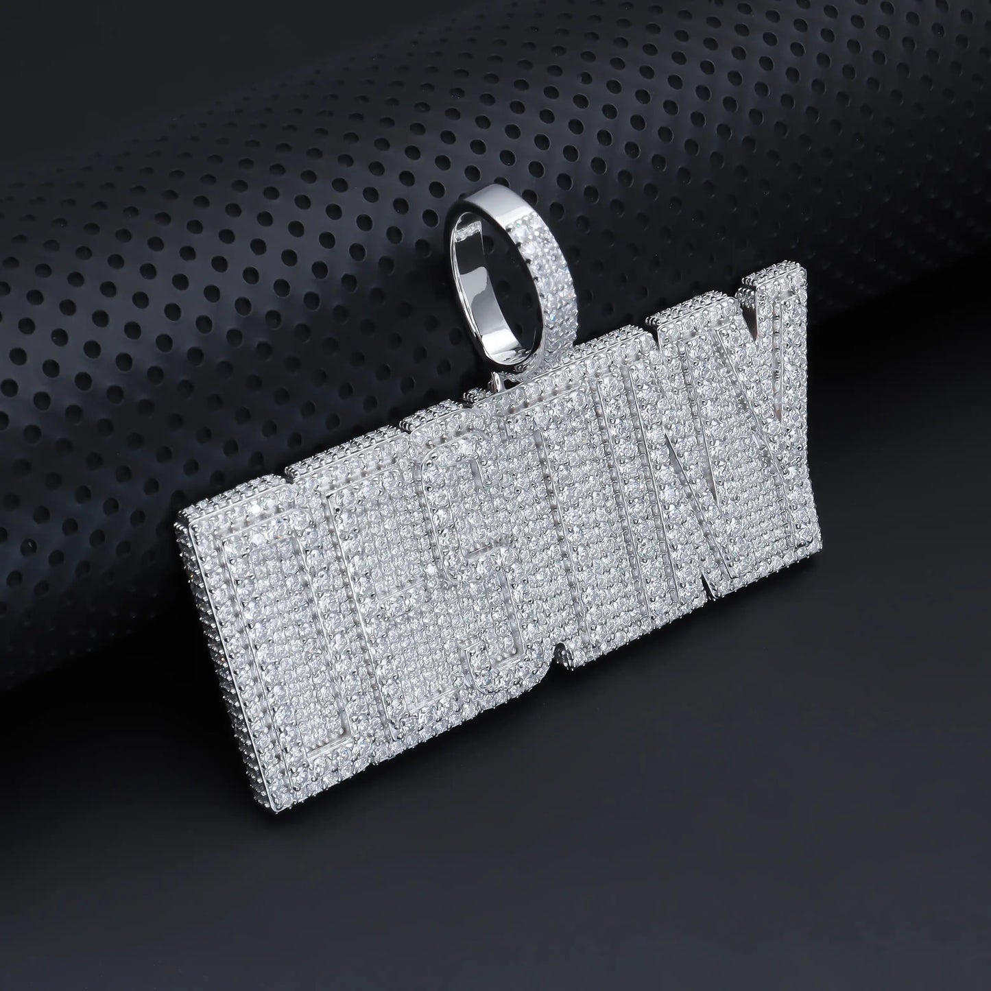 Custom Impact Font Letter Pendant