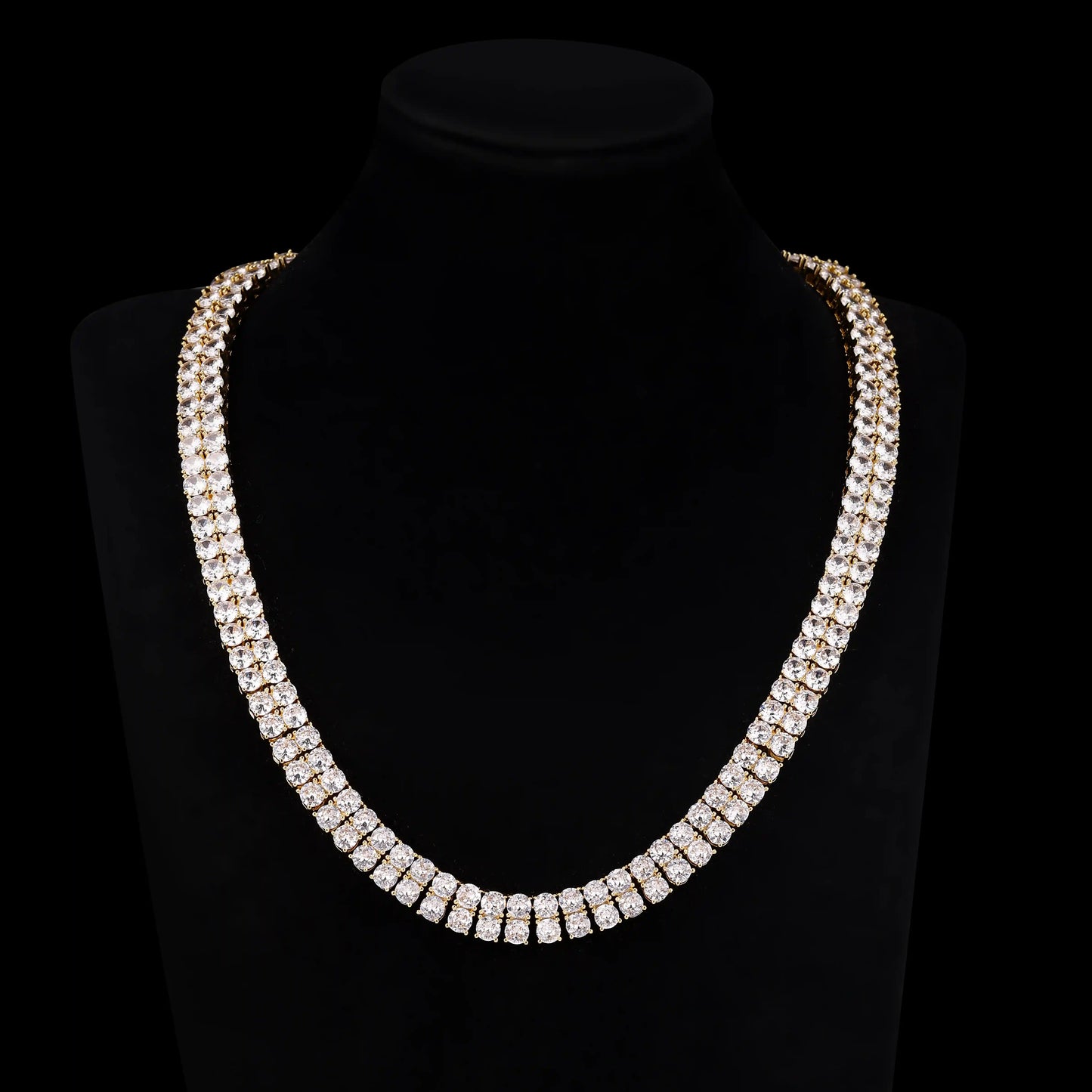 10MM Two Row Tennis Chain
