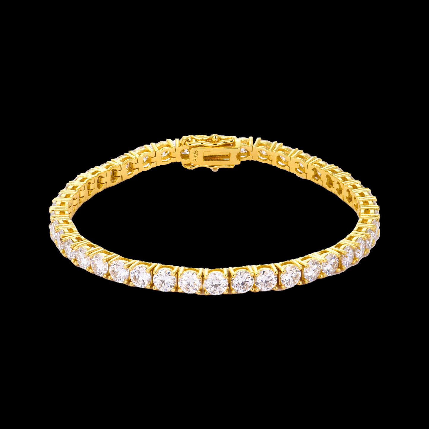 5MM S925 VVS Moissanite Tennis Bracelet