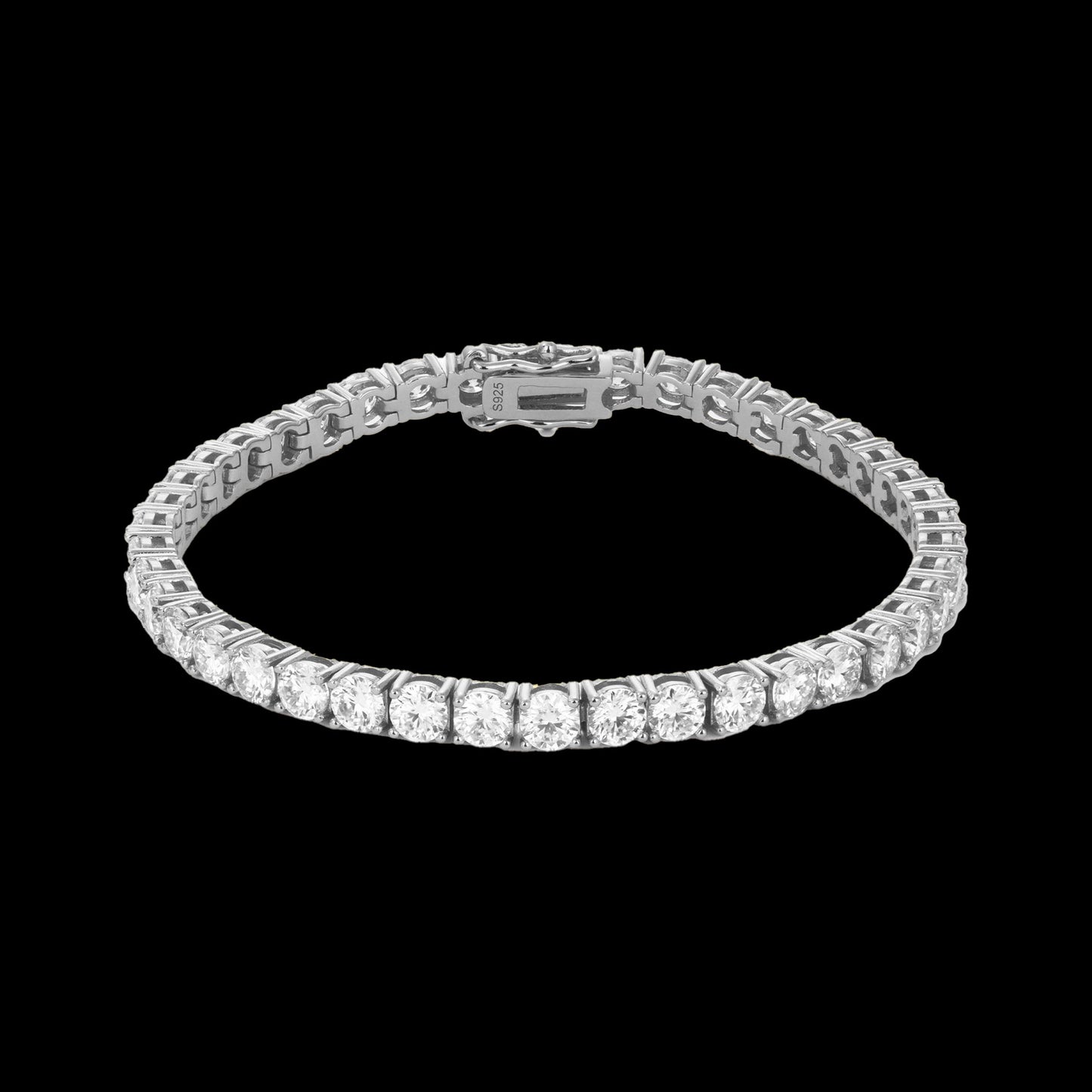 5MM S925 VVS Moissanite Tennis Bracelet