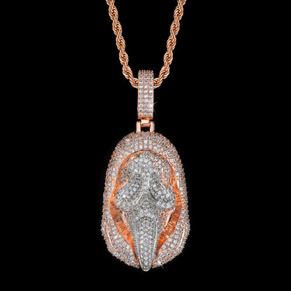 Screaming Reaper Iced Out Pendant