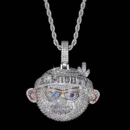 Iced Grillz Boy Pendant