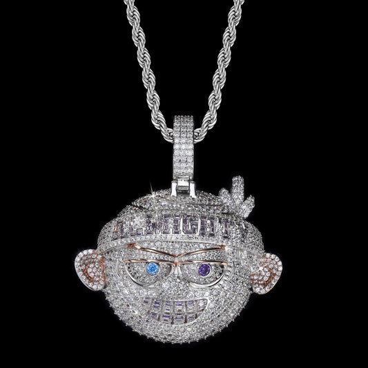 Iced Grillz Boy Pendant