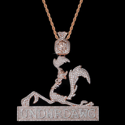 Money Bag Roadrunner Pendant