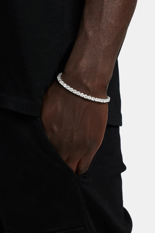 5MM S925 VVS Moissanite Tennis Bracelet