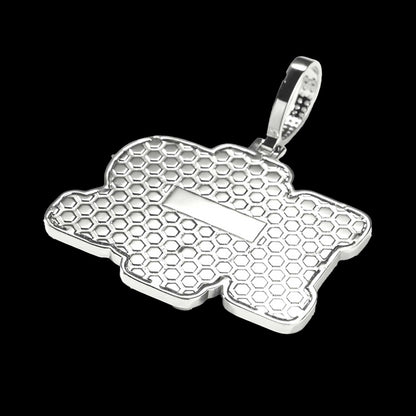 Baguette Cut Custom Pendant
