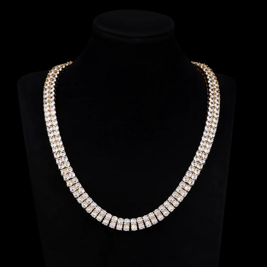 10MM Two Row Tennis Chain