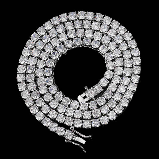 5MM S925 VVS Moissanite Tennis Chain
