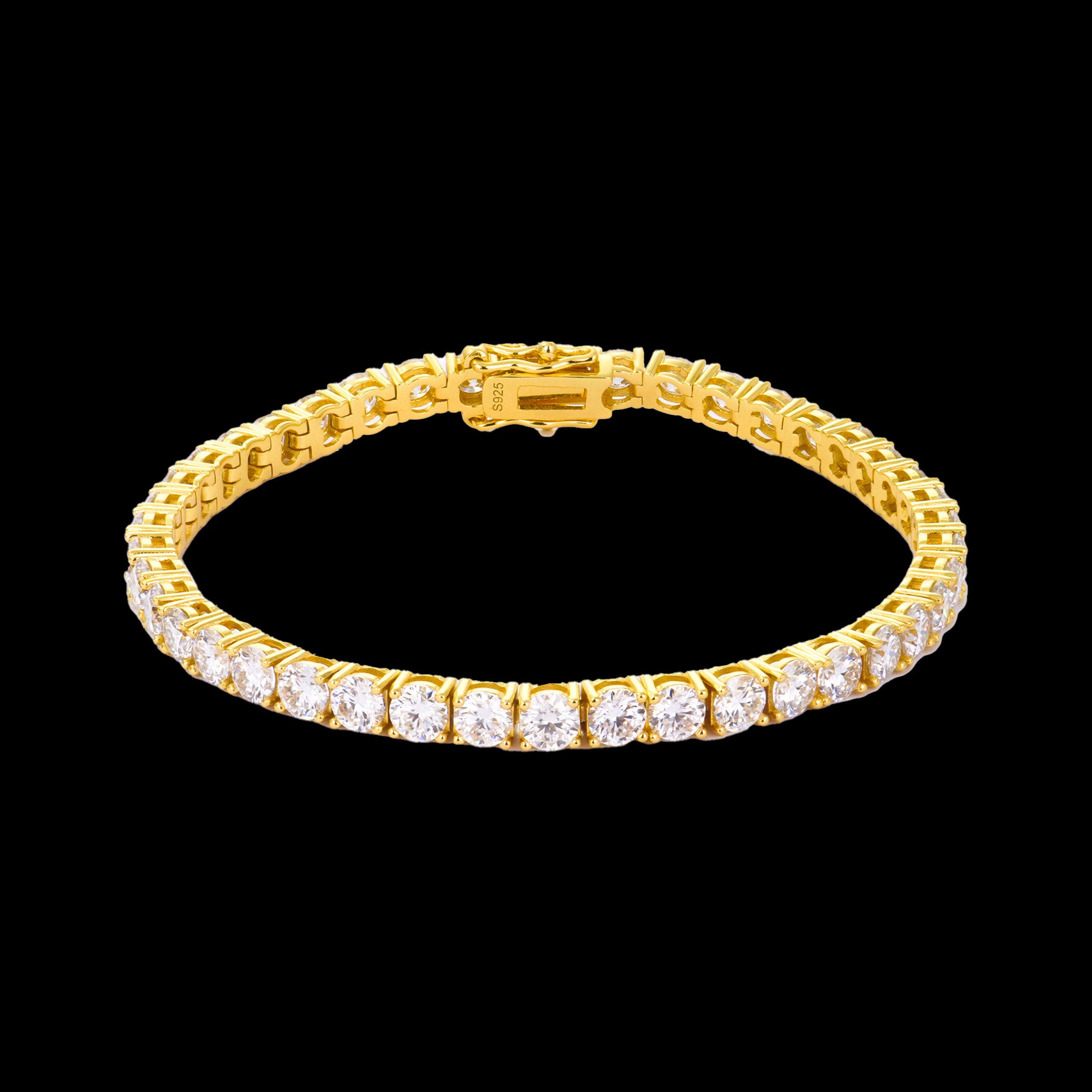 5MM S925 VVS Moissanite Tennis Bracelet