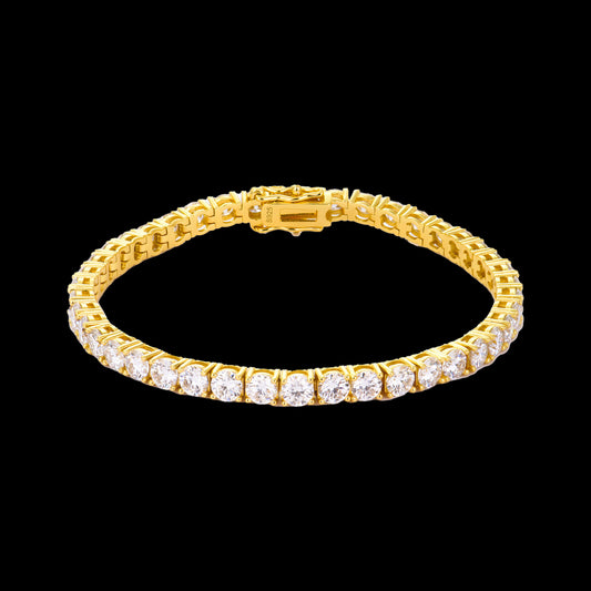 5MM S925 VVS Moissanite Tennis Bracelet