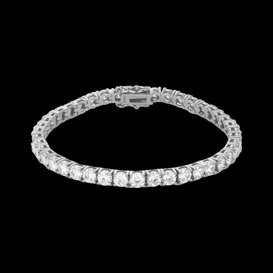 5MM S925 VVS Moissanite Tennis Bracelet