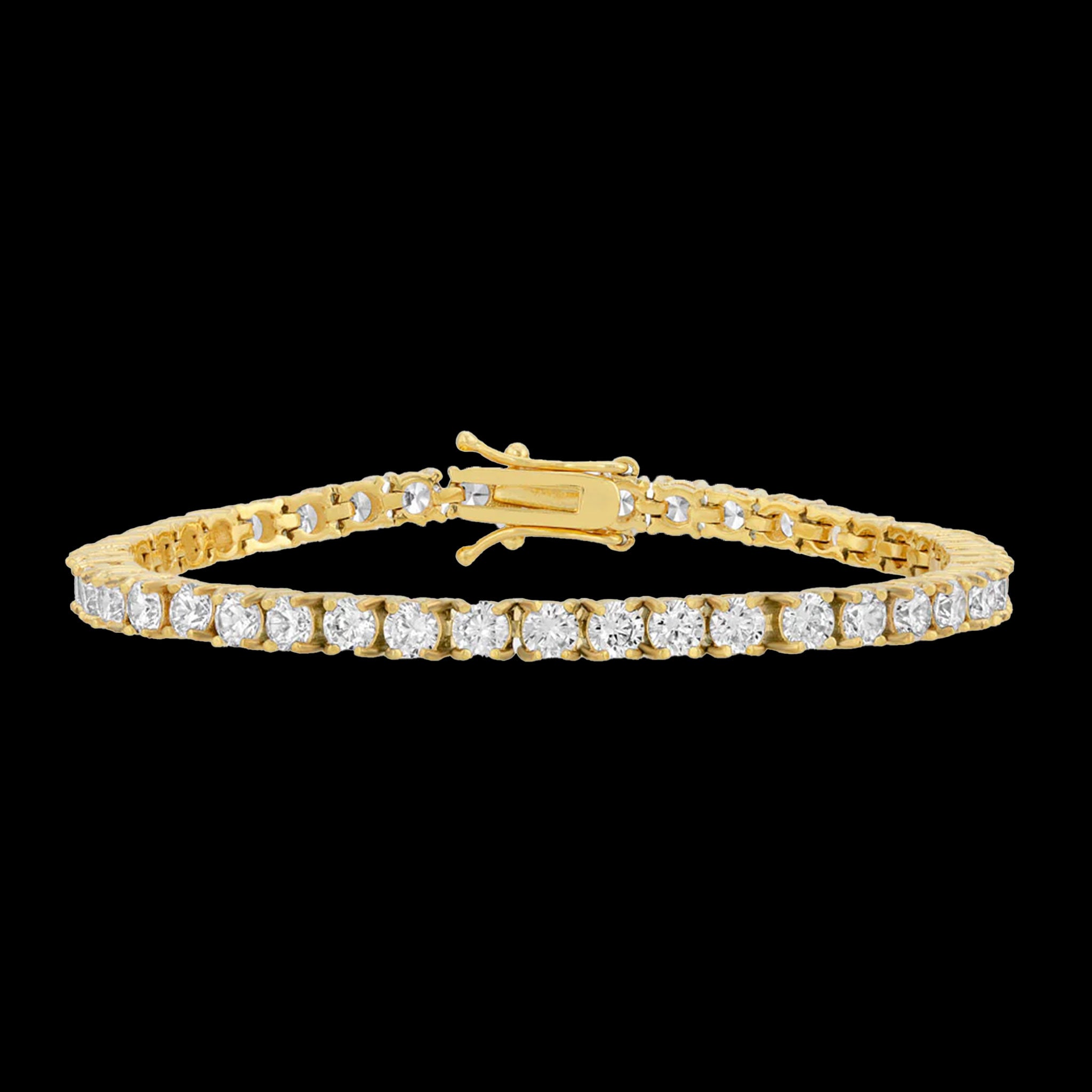 4MM S925 VVS Moissanite Tennis Bracelet