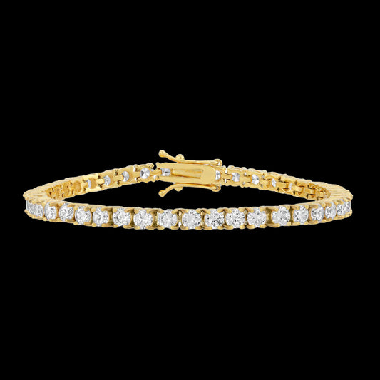 4MM S925 VVS Moissanite Tennis Bracelet