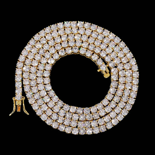 4MM S925 VVS Moissanite Tennis Chain