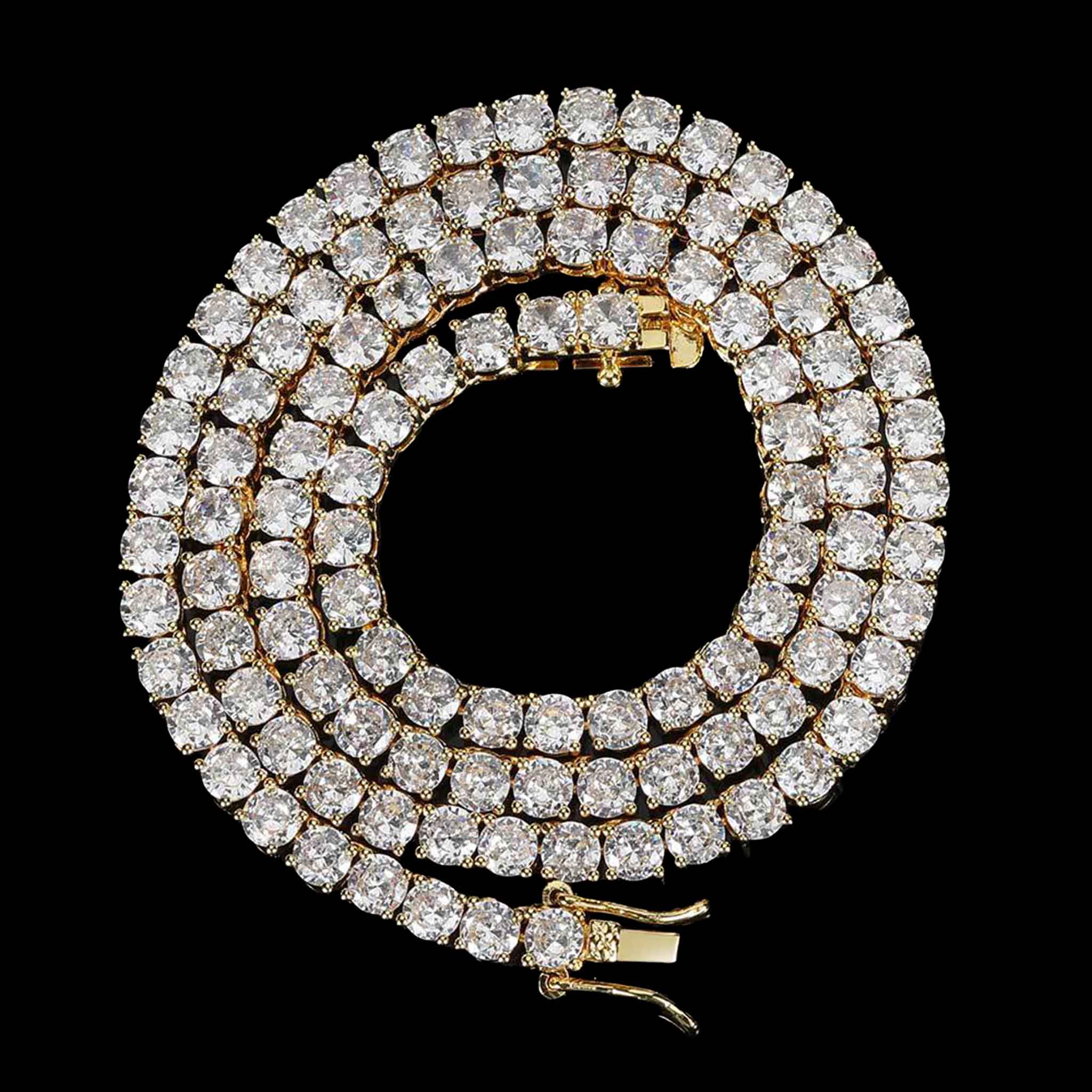 5MM S925 VVS Moissanite Tennis Chain