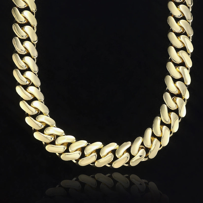 Miami Cuban Chain With Iced Clasp