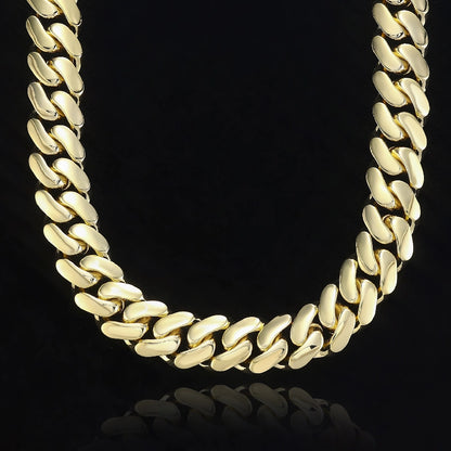 Miami Cuban Chain With Iced Clasp