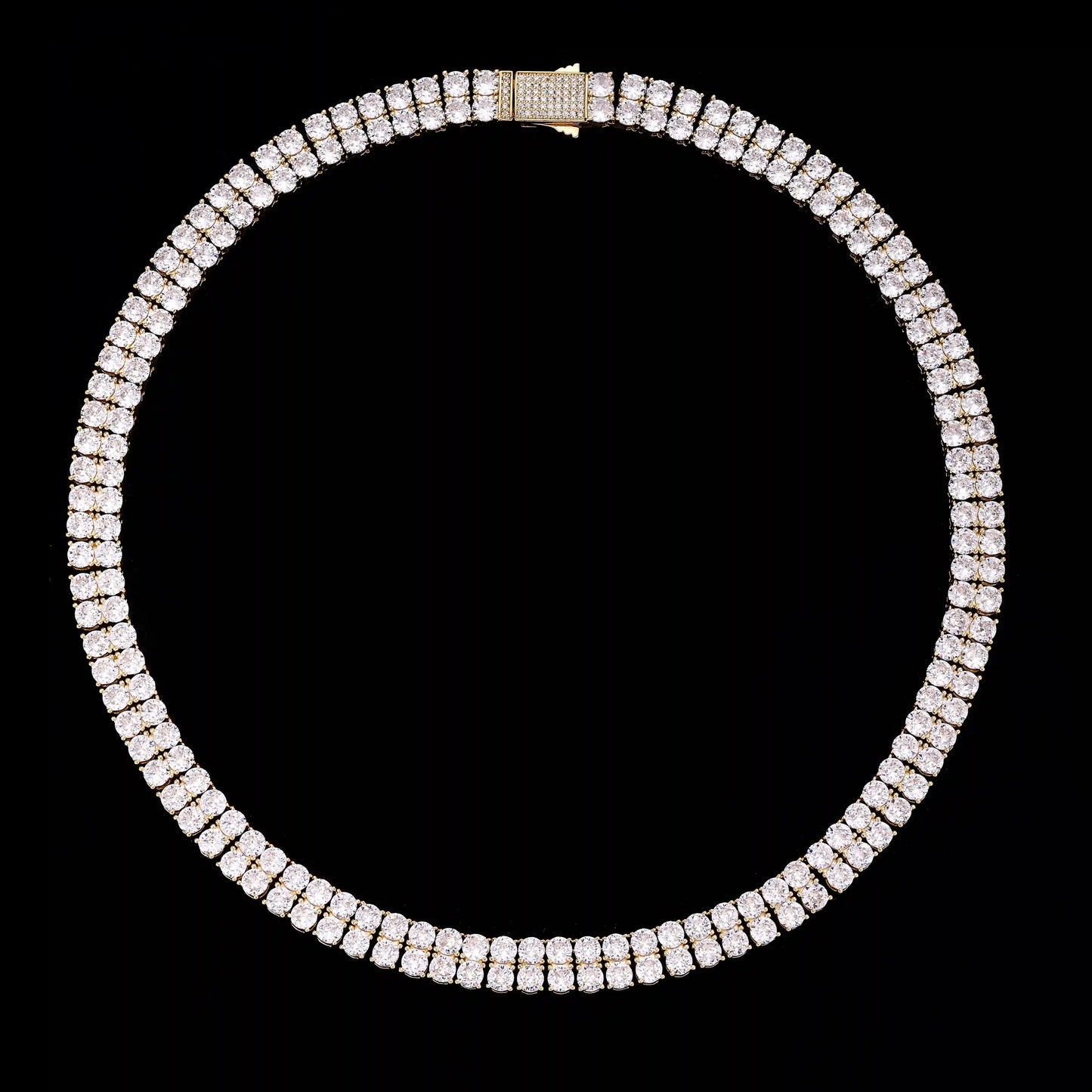 10MM Two Row Tennis Chain