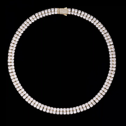 10MM Two Row Tennis Chain