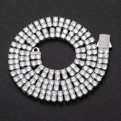 10MM Two Row Tennis Chain
