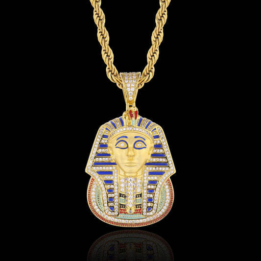 Iced Enamel Pharaoh Pendant
