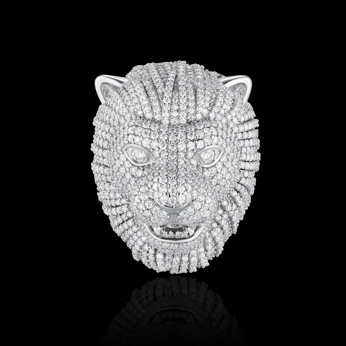 S925 Moissanite Bear Ring