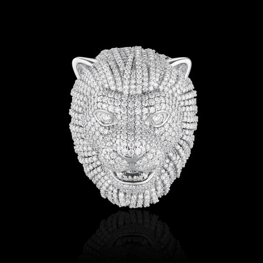 S925 Moissanite Bear Ring