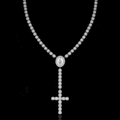 Micro Clustered Rosary Tennis Chain